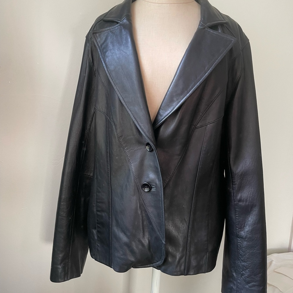 Worthington Lambskin Leather Jacket